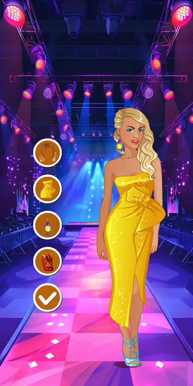 Fashion Night Dress Up Game Screenshot 2 