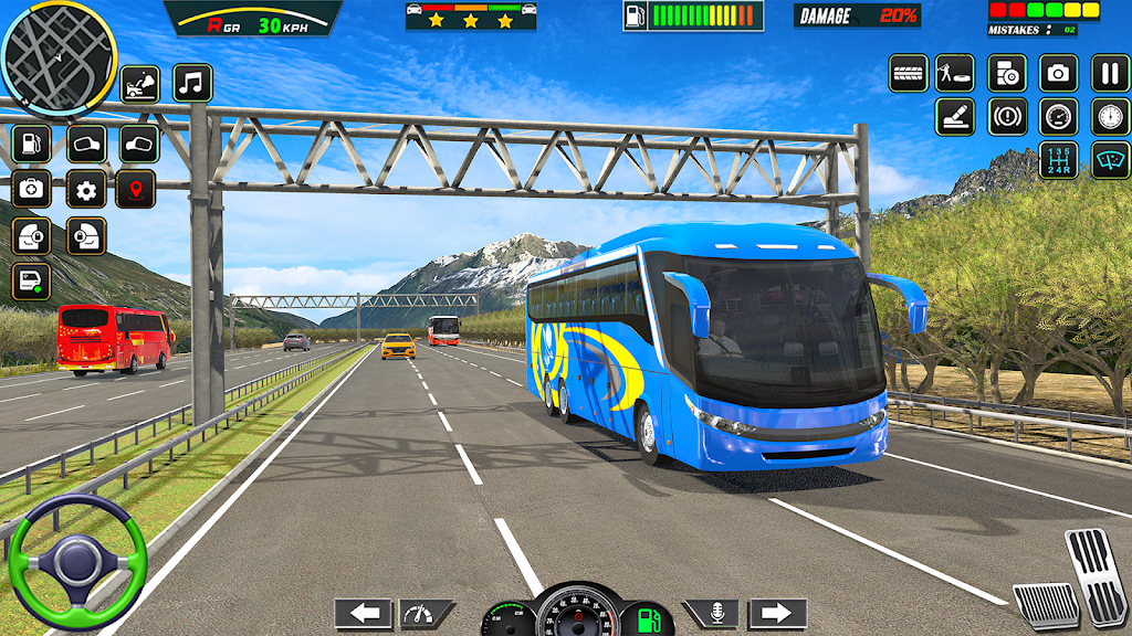 City Bus Driving Bus Game 3D Screenshot 4 