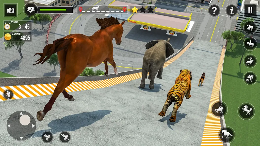 Crazy Spider Horse Riding Game Screenshot 1 