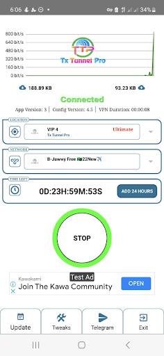 Tx Tunnel Pro - Super Fast Net Screenshot 3 