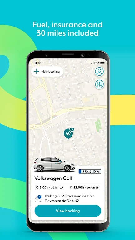 Ubeeqo Carsharing App Screenshot 4