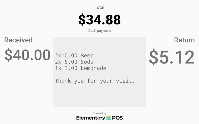 Elementary POS - cash register Screenshot 15 