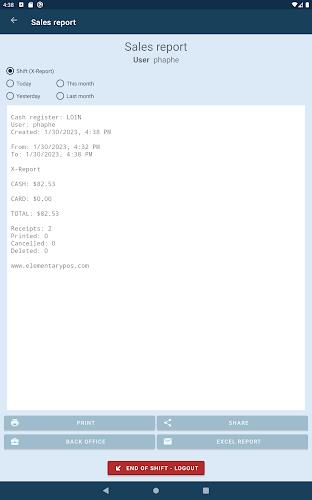 Elementary POS - cash register Screenshot 18 