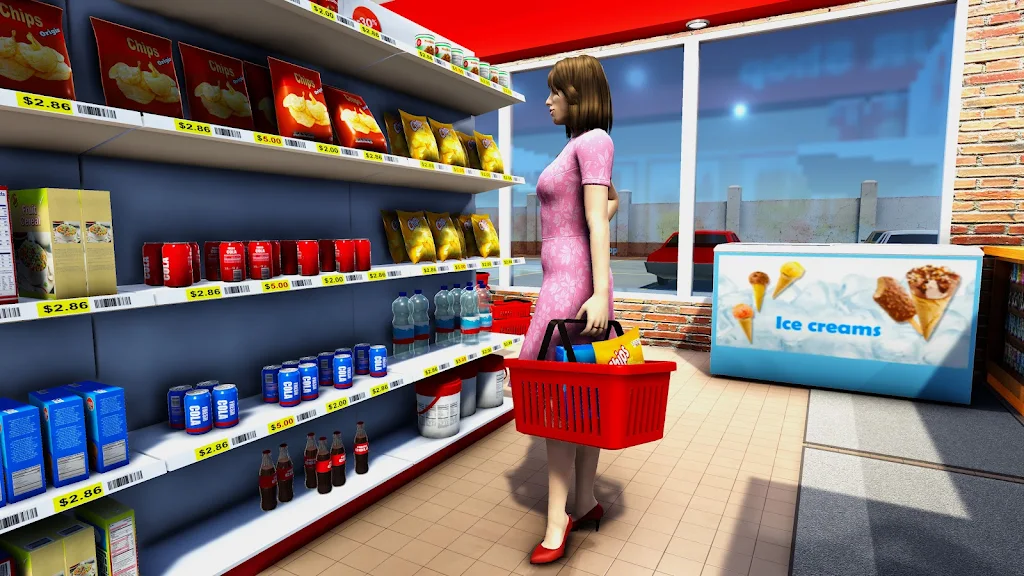 Supermarket Grocery Simulator Screenshot 1 