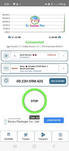 Tx Tunnel Pro - Super Fast Net Screenshot 4