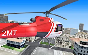 City Helicopter Fly Simulation Screenshot 7 