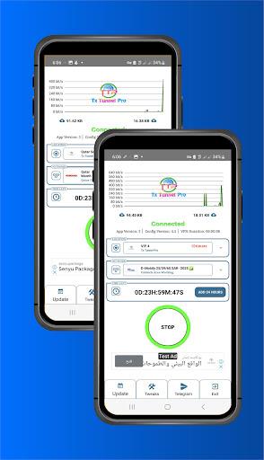Tx Tunnel Pro - Super Fast Net Screenshot 1