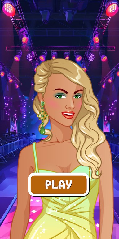 Fashion Night Dress Up Game Screenshot 1