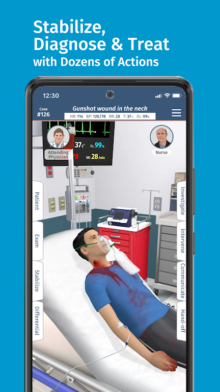 Full Code Medical Simulation Screenshot 3 