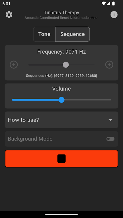 Tinnitus Therapy - ACRN Screenshot 4 