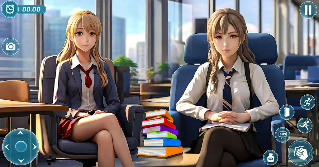 School Simulator Anime Girl 3D Screenshot 3 