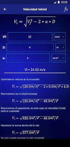 Physics Calc Screenshot 3