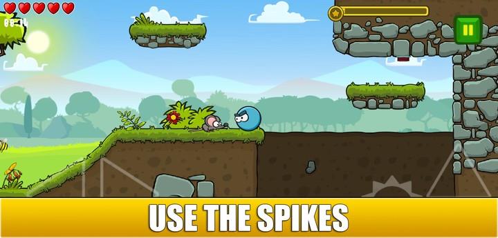 Spike bounce ball 2:jump, roll Screenshot 3 