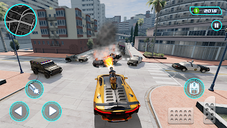 Robot Car Transformation Game Screenshot 1