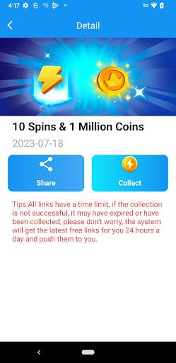 Daily Spins - Spin Link Screenshot 1