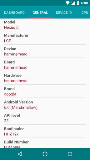 Device Info Screenshot 2 