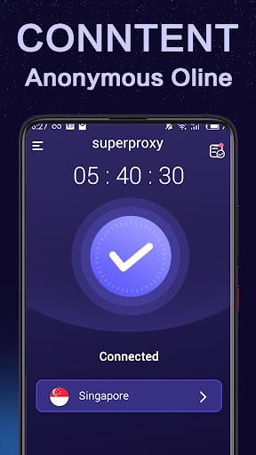 Super Proxy-Super VPN Screenshot 2 