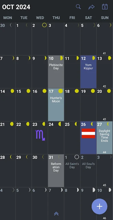 Austria Calendar 2024 Screenshot 2