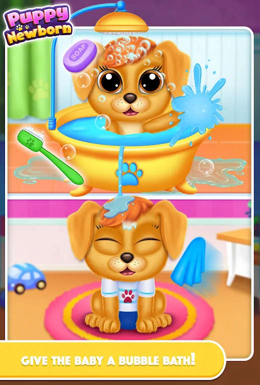 cute poodle dog care Screenshot 1