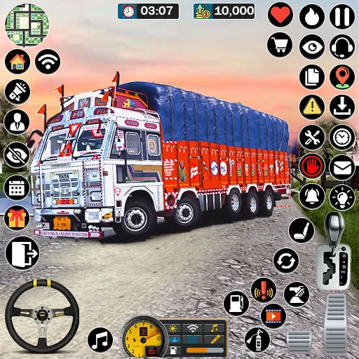 Indian Truck: Truck Driving 3D Screenshot 1