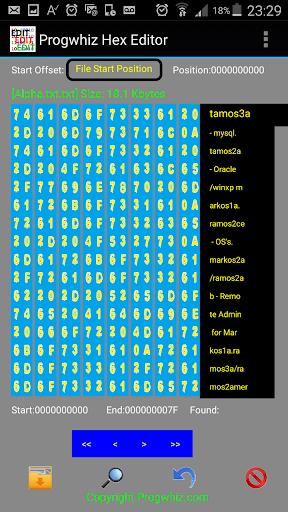 Progwhiz Hex Editor Screenshot 3 