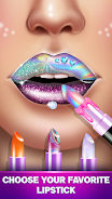 DIY Lip Art: Lipstick Games Screenshot 2