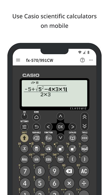 ClassWiz Calc App Plus Screenshot 1 