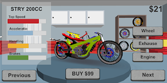 Indonesia Drag Bike Racing 3D Screenshot 3 