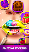 DIY Lip Art: Lipstick Games Screenshot 1