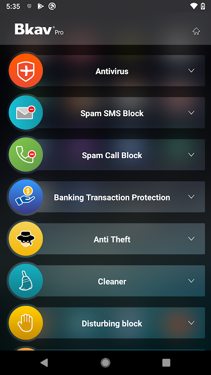 Bkav Mobile Security Screenshot 1 