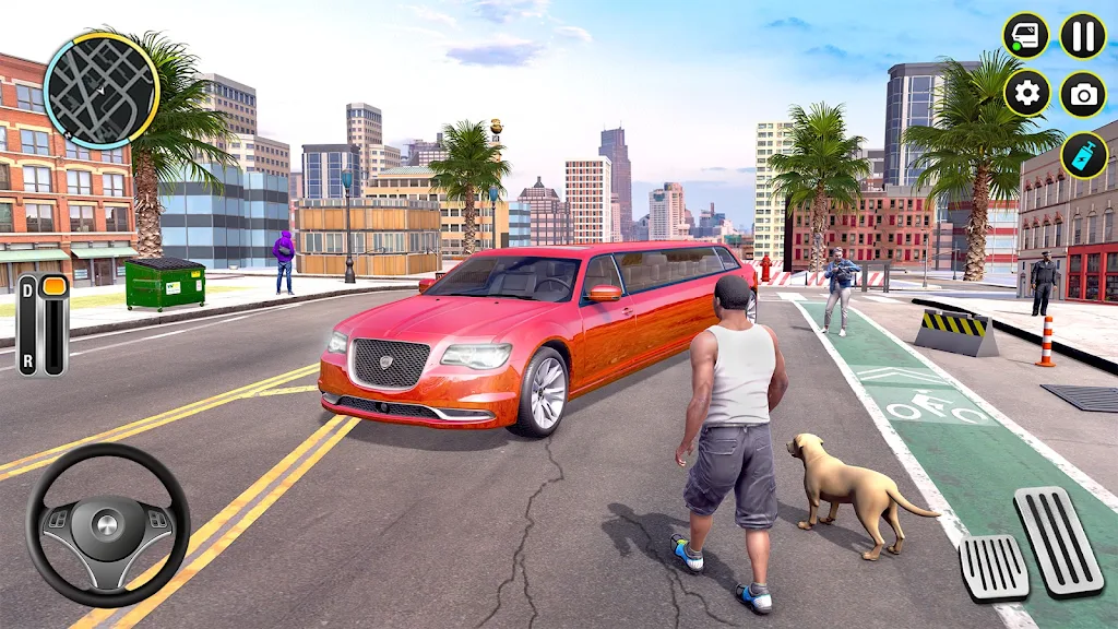 Limousine Parking:Limo Taxi 3D Screenshot 2 