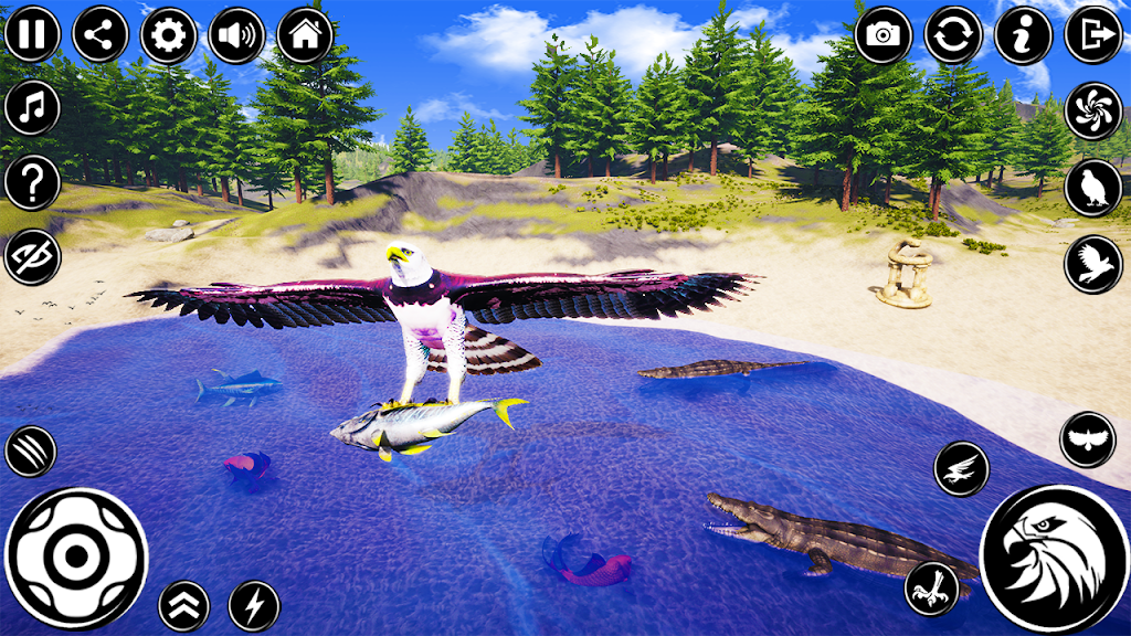 Eagle Simulator: Hunting Games Screenshot 3