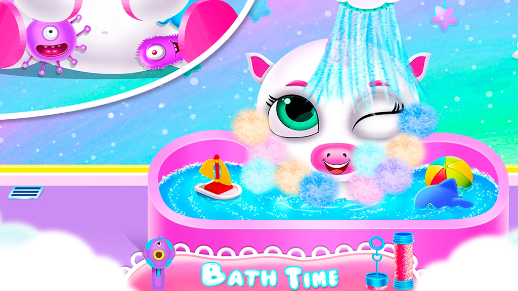 Unicorn newborn babysitter Screenshot 2