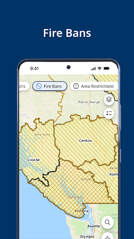 BC Wildfire Service Screenshot 3 