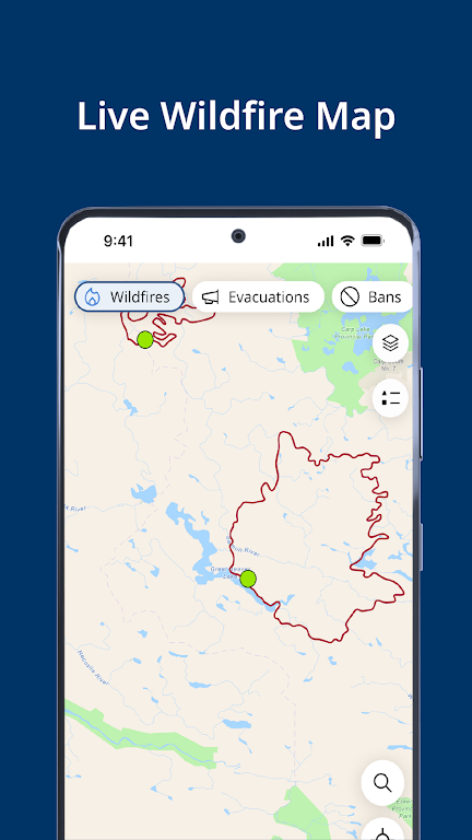 BC Wildfire Service Screenshot 2 