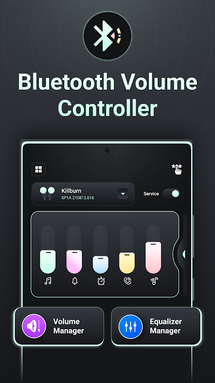 Bluetooth volume controller Screenshot 1 