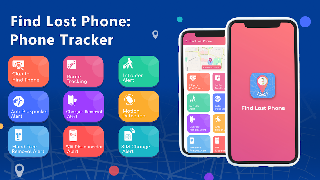 Find lost phone: Phone Tracker Screenshot 1