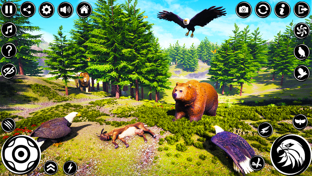 Eagle Simulator: Hunting Games Screenshot 4 