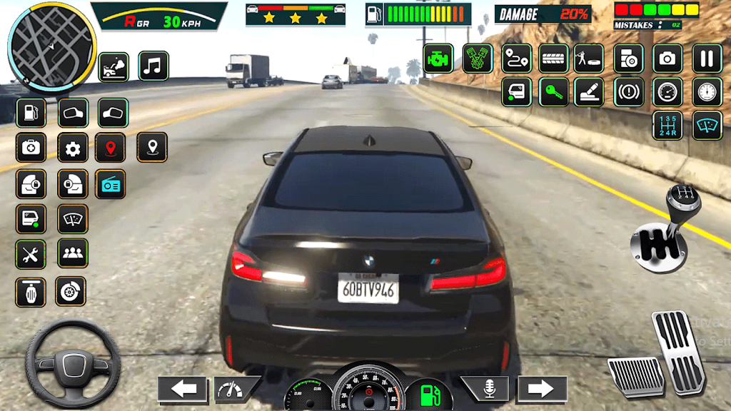 Car Parking Car Driving School Screenshot 1