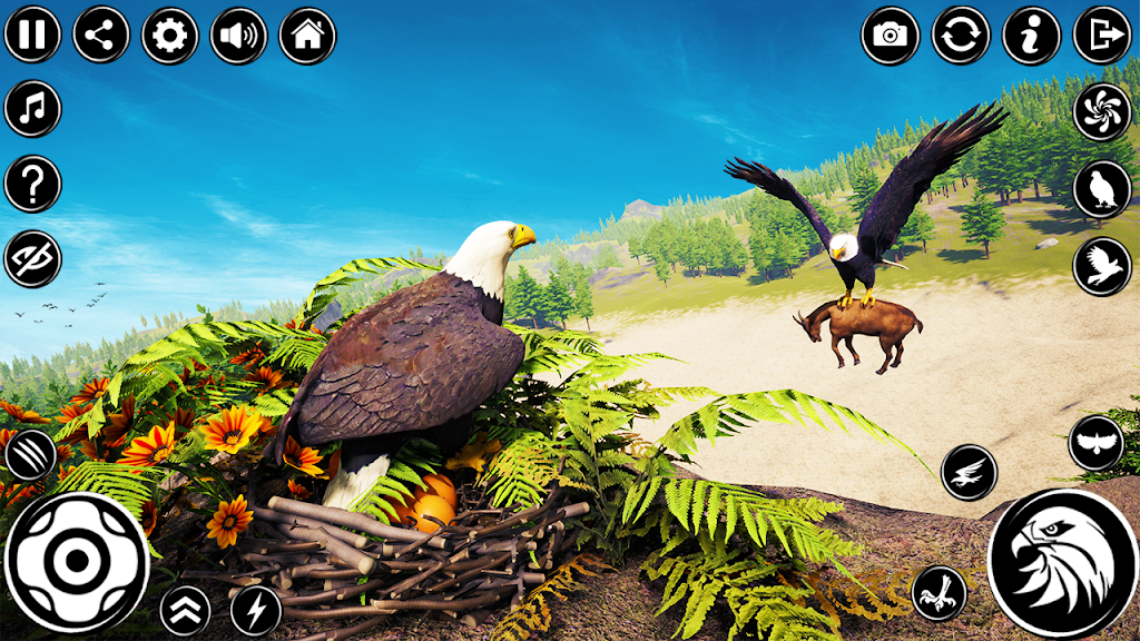 Eagle Simulator: Hunting Games Screenshot 1