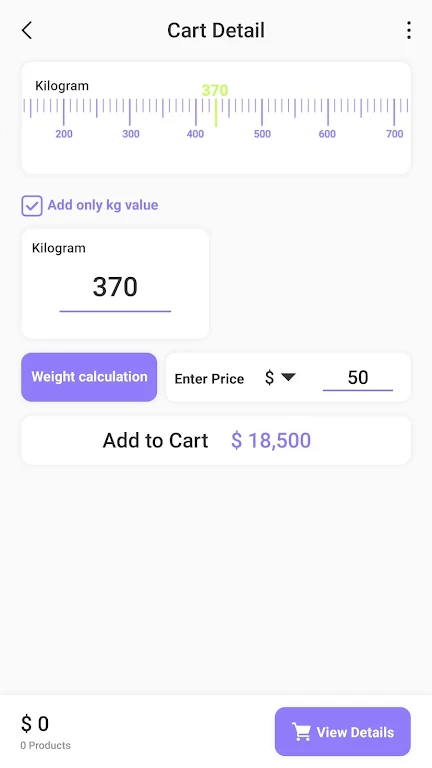 Digital scale to weight grams Screenshot 3 