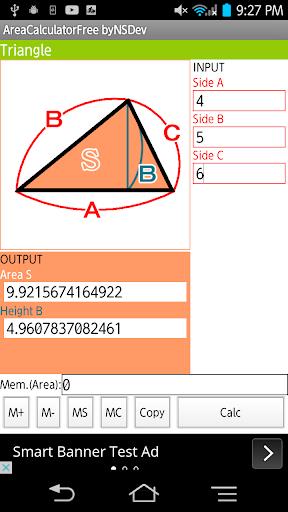 AreaCalculator byNSDev Screenshot 4 