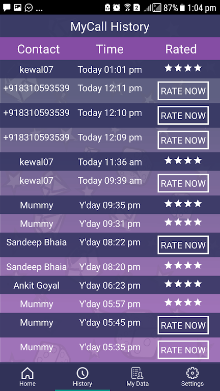 TRAI MyCALL Screenshot 4