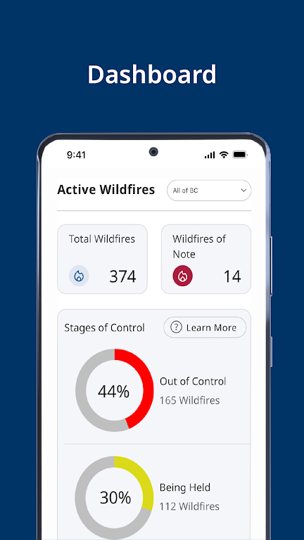 BC Wildfire Service Screenshot 4