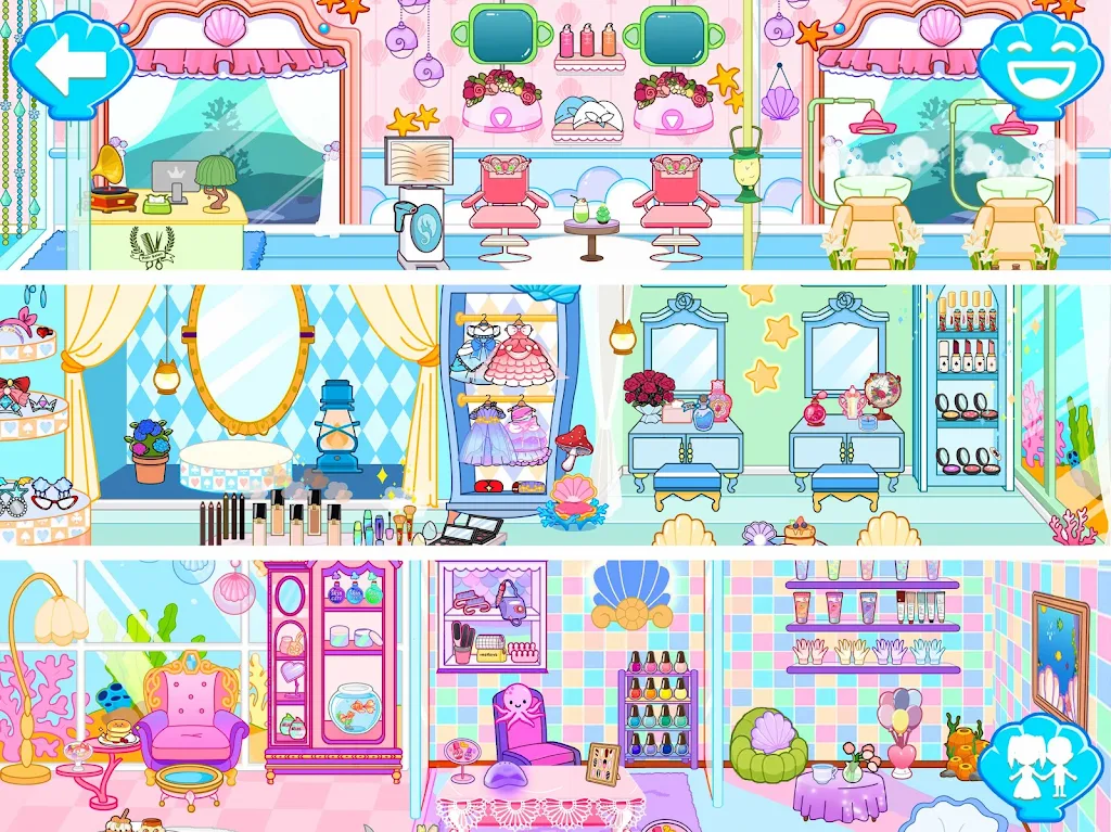 Mermaid Games: Princess Salon Screenshot 4 