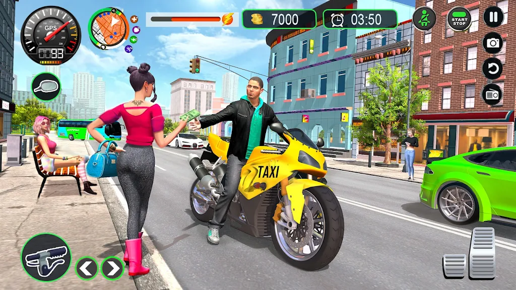 Flying Bike Driving Simulator Screenshot 1