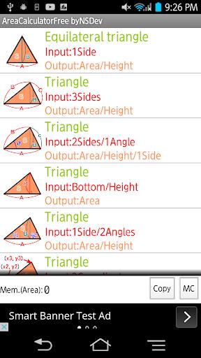 AreaCalculator byNSDev Screenshot 3 