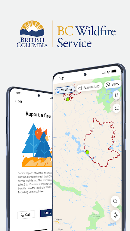 BC Wildfire Service Screenshot 1