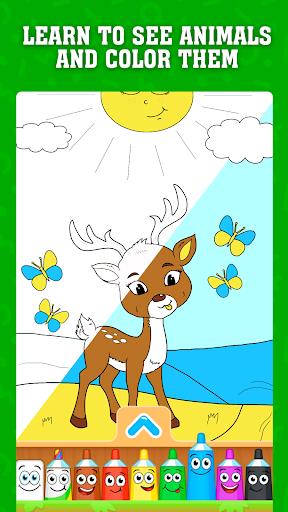 Coloring pages for children: animals Screenshot 2 