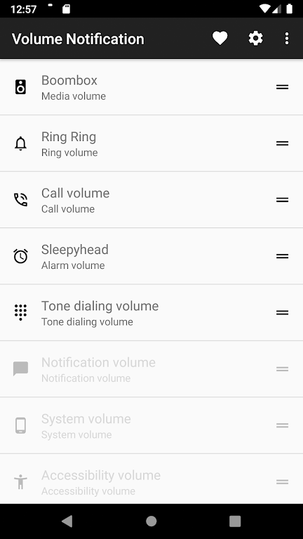 Volume Notification Screenshot 2 